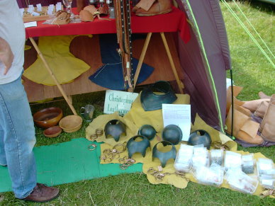 Traders Stand at Major Muster